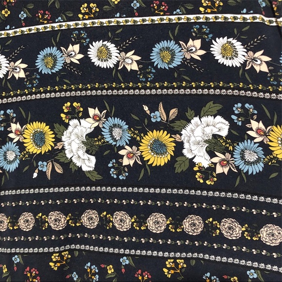 Loft Floral Printed Swing Dress - Picture 3 of 12